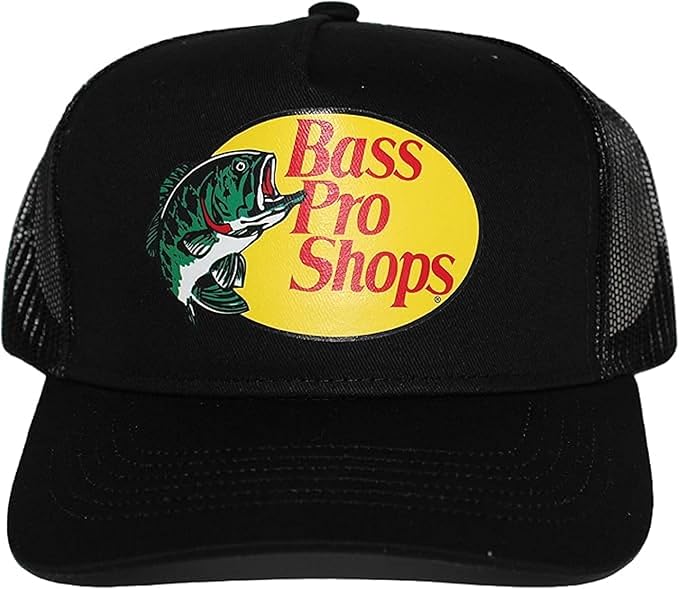 Bass Pro Shops Mesh Trucker Cap - Black