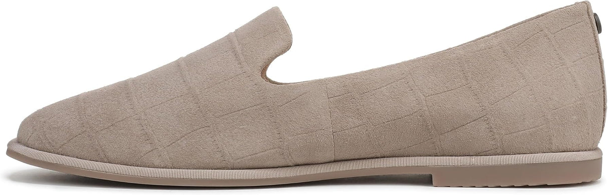 Vionic Women's Willa 2.0 Loafer/Moc Shoes - Cobblestone Suede Leather - Size 9W