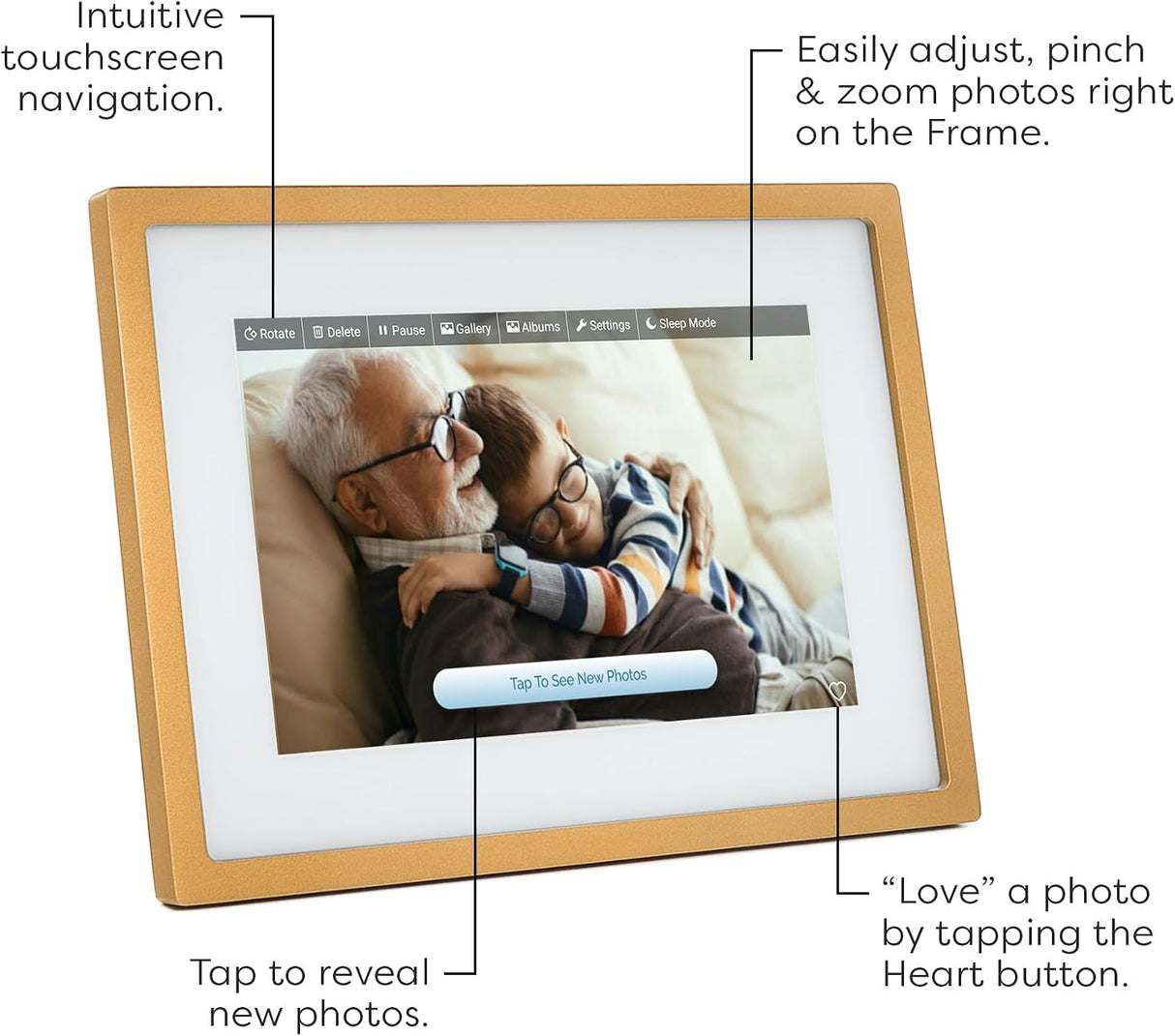 SKYLIGHT Frame 10" - Gold (04)