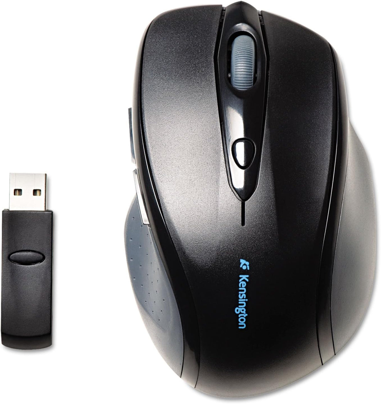 Kensington Pro Fit Full-Size Wireless Mouse (K72370US),Black/Silver