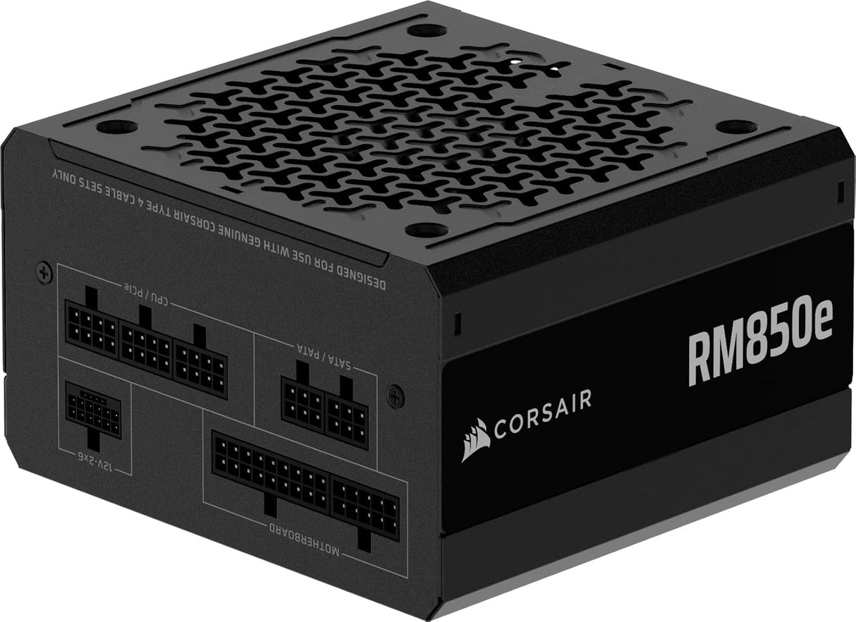 CORSAIR RM850e (2025) Fully Modular Low-Noise ATX Power Supply with 12V-2x6 Cable
