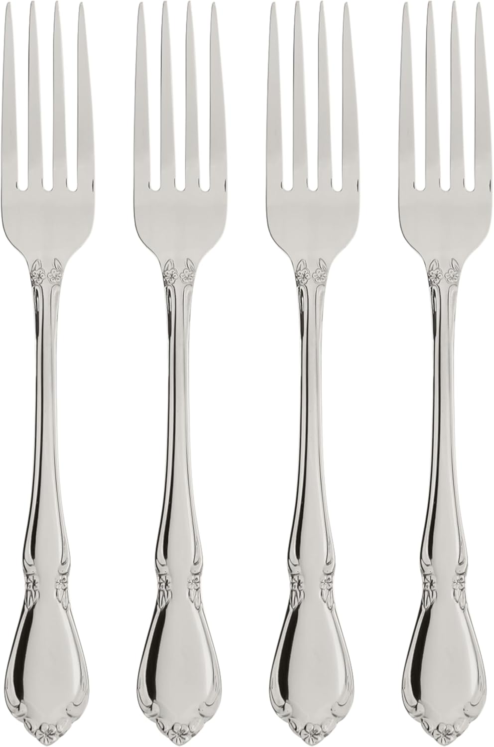 Oneida Chateau Fine Flatware Dinner Forks, Set of 4