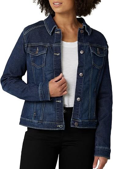 Riders by Lee Indigo Women's Denim Jacket Size M