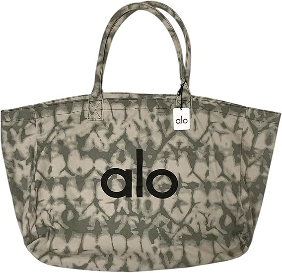 Alo Shopper Tote Grey Tiedye