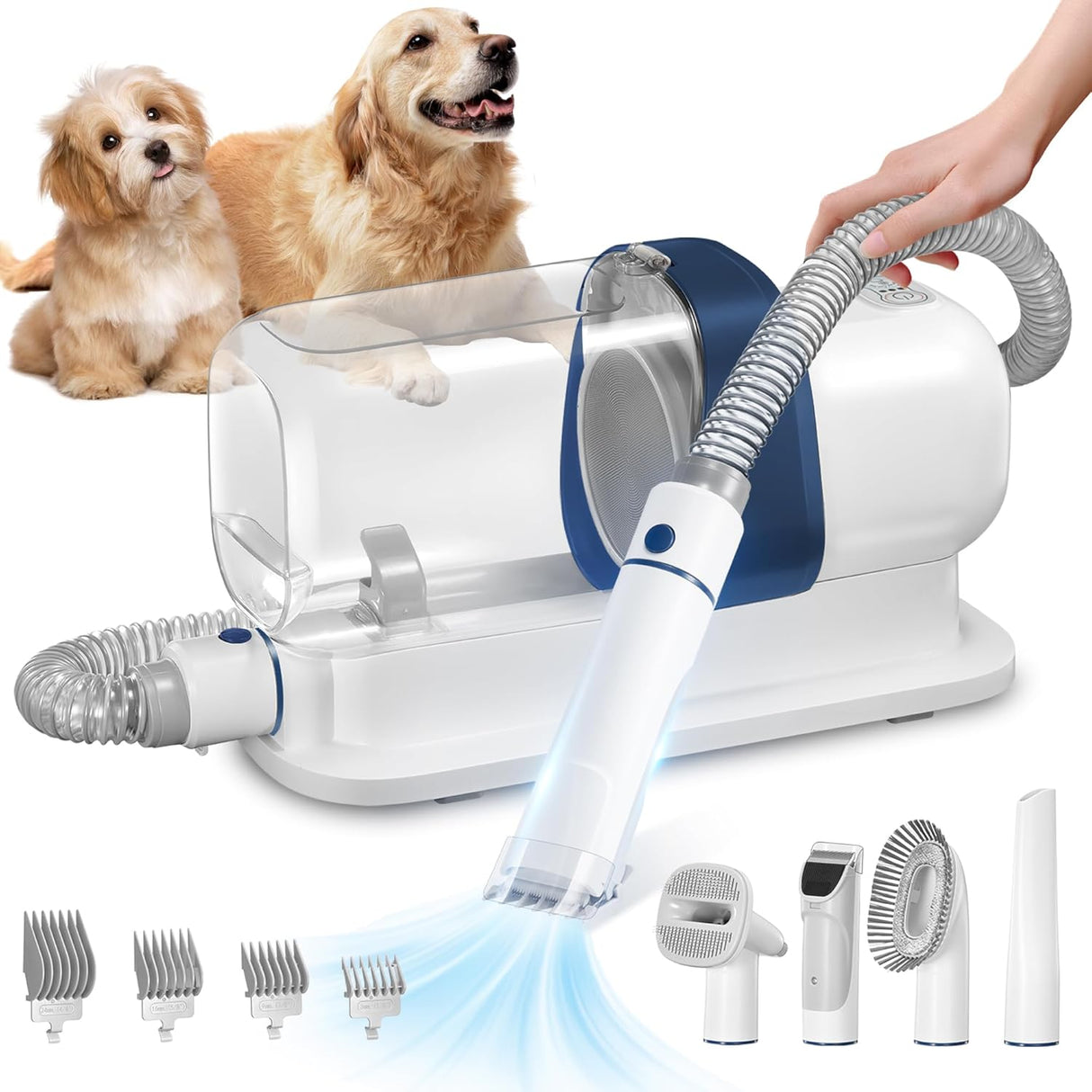 Dog Grooming Vacuum, Pet Grooming Vacuum Kit