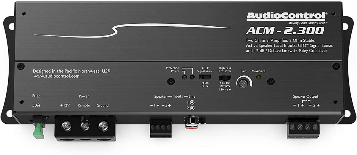 AudioControl ACM-2.300 2-Channel Micro Amplifier