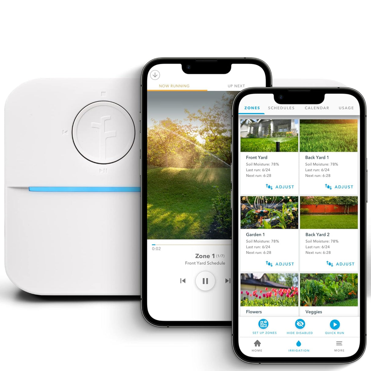 Rachio WiFi Smart Sprinkler Controller (8-Zone Irrigation Remote Control)