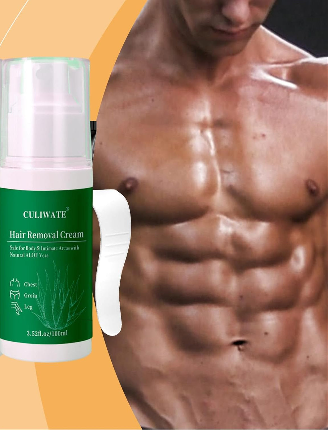 CULIWATE | Men's Hair Removal Cream | 3.52 fl oz