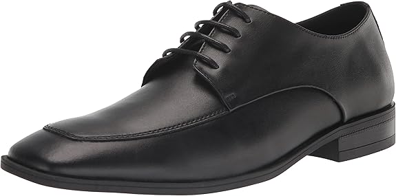 Calvin Klein Men's Malley2 Oxford, Black Leather, 8