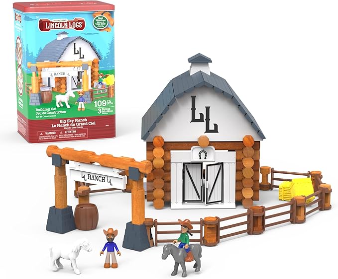 Lincoln Logs Big Sky Ranch Building Set