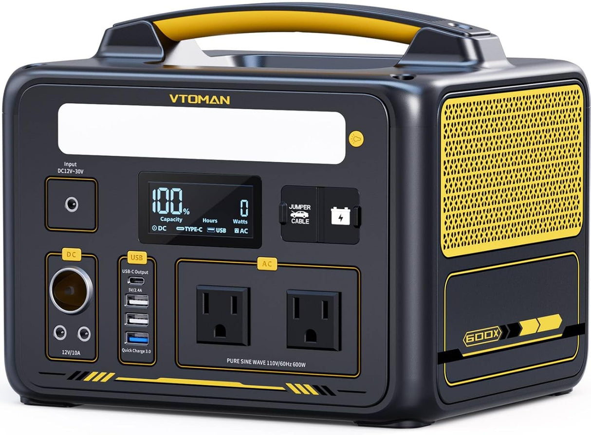 VTOMAN Jump 600X Portable Power Station 600W