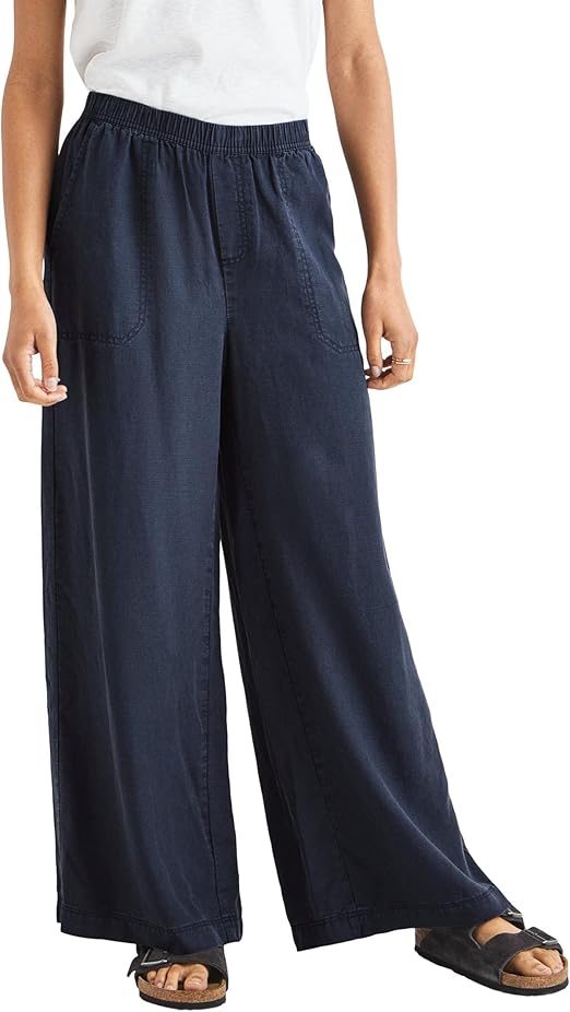 Splendid Women's Angie Crop Palazzo Pant