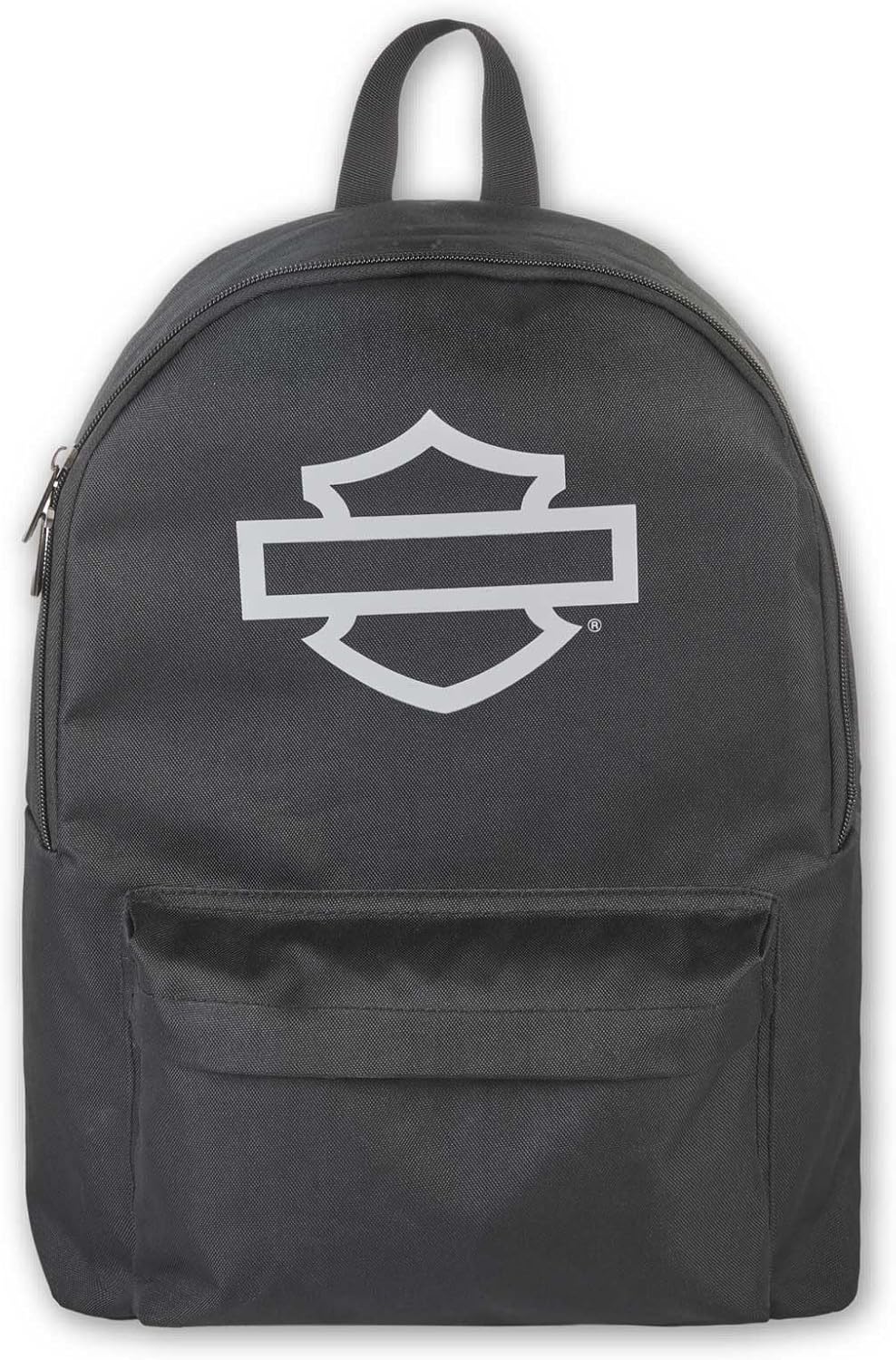 Harley-Davidson Bar & Shield Graphic Backpack w/Adjustable Straps - Black/Gray