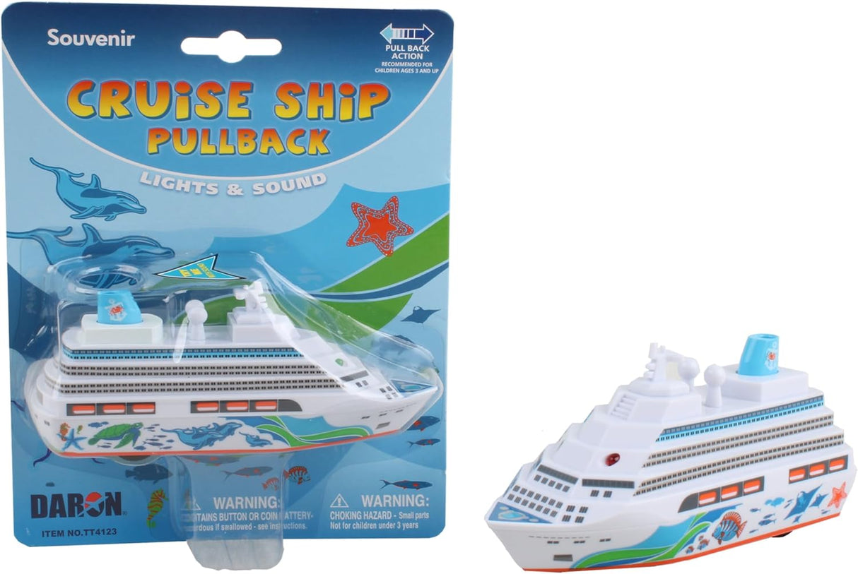 Daron Cruise Ship Pullback w/Lights & Sounds