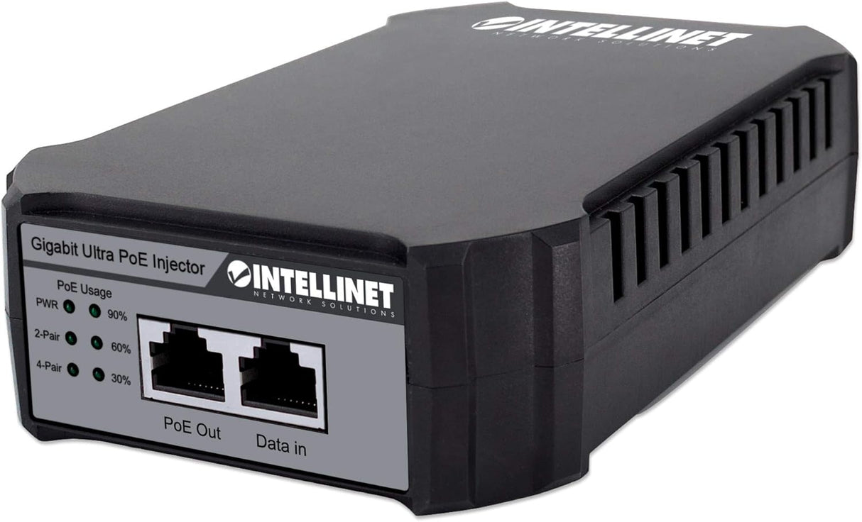 Intellinet Network Solutions Gigabit Ultra PoE Injector One 95 W Port for Ultra PoE Powered Device up to 328 ft