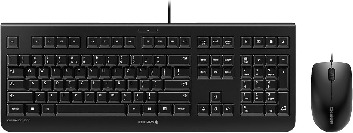 CHERRY DC 2000 - Keyboard and Mouse Combo - 4 Additional Keys