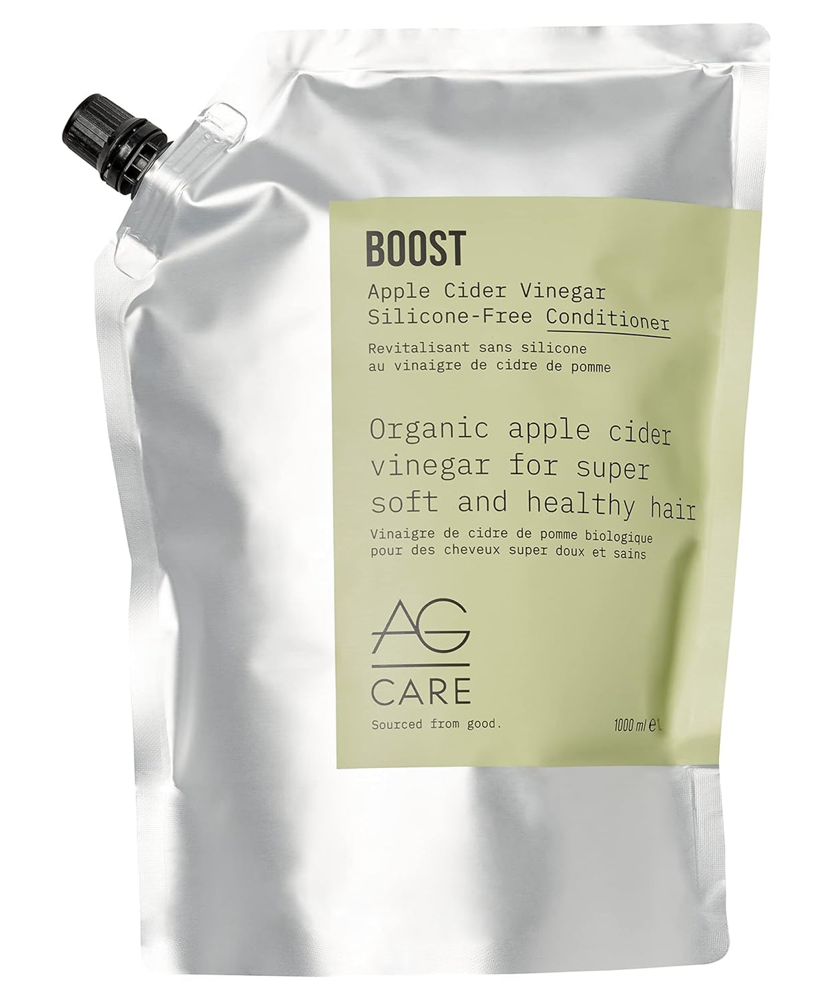 AG Care BOOST Apple Cider Vinegar Silicone-Free Conditioner 1L Refill