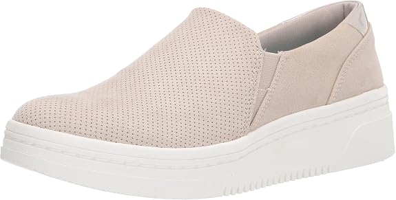 Dr. Scholl's Shoes Women's Madison Cloud Sneaker - Oyster Microfiber - Size 10 M