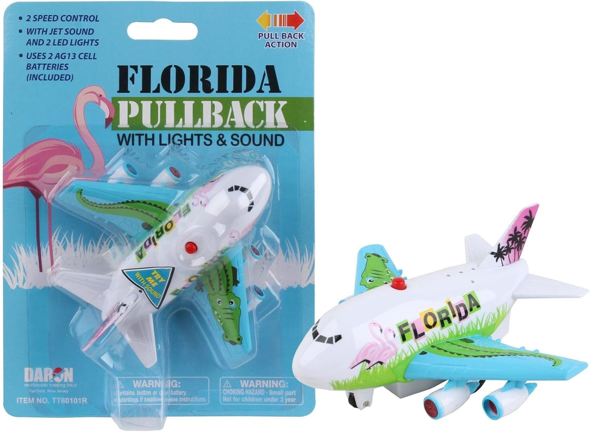 Daron Florida Pullback Toy with Light and Sound