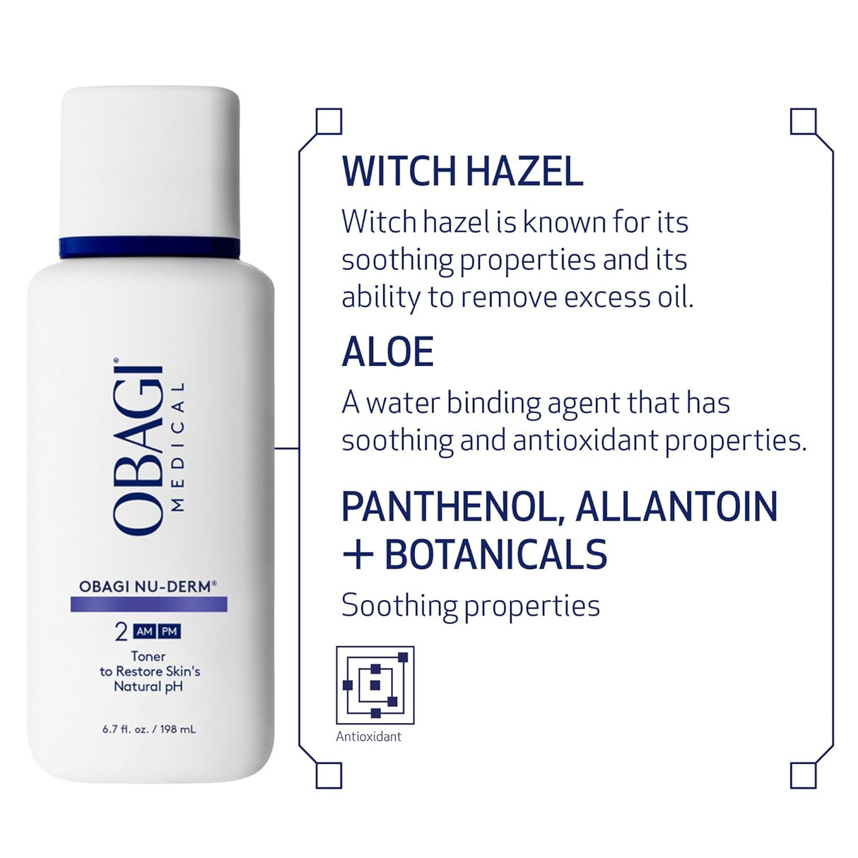 Obagi Nu-Derm Toner (AM-PM) 6.7 Fl oz.