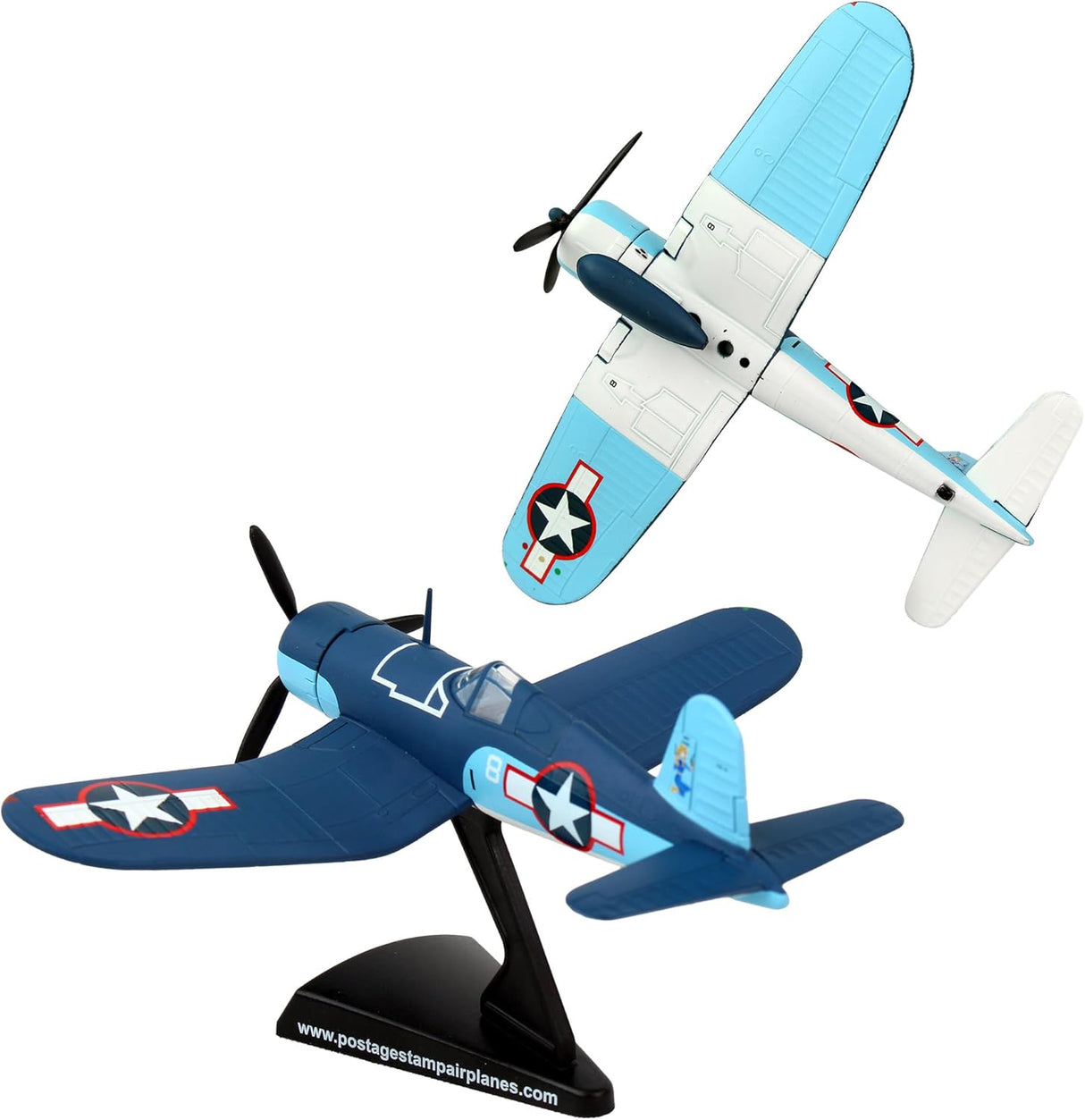 Daron Worldwide Trading F4U Corsair VMF-22 Vehicle, Blue Ages 14+