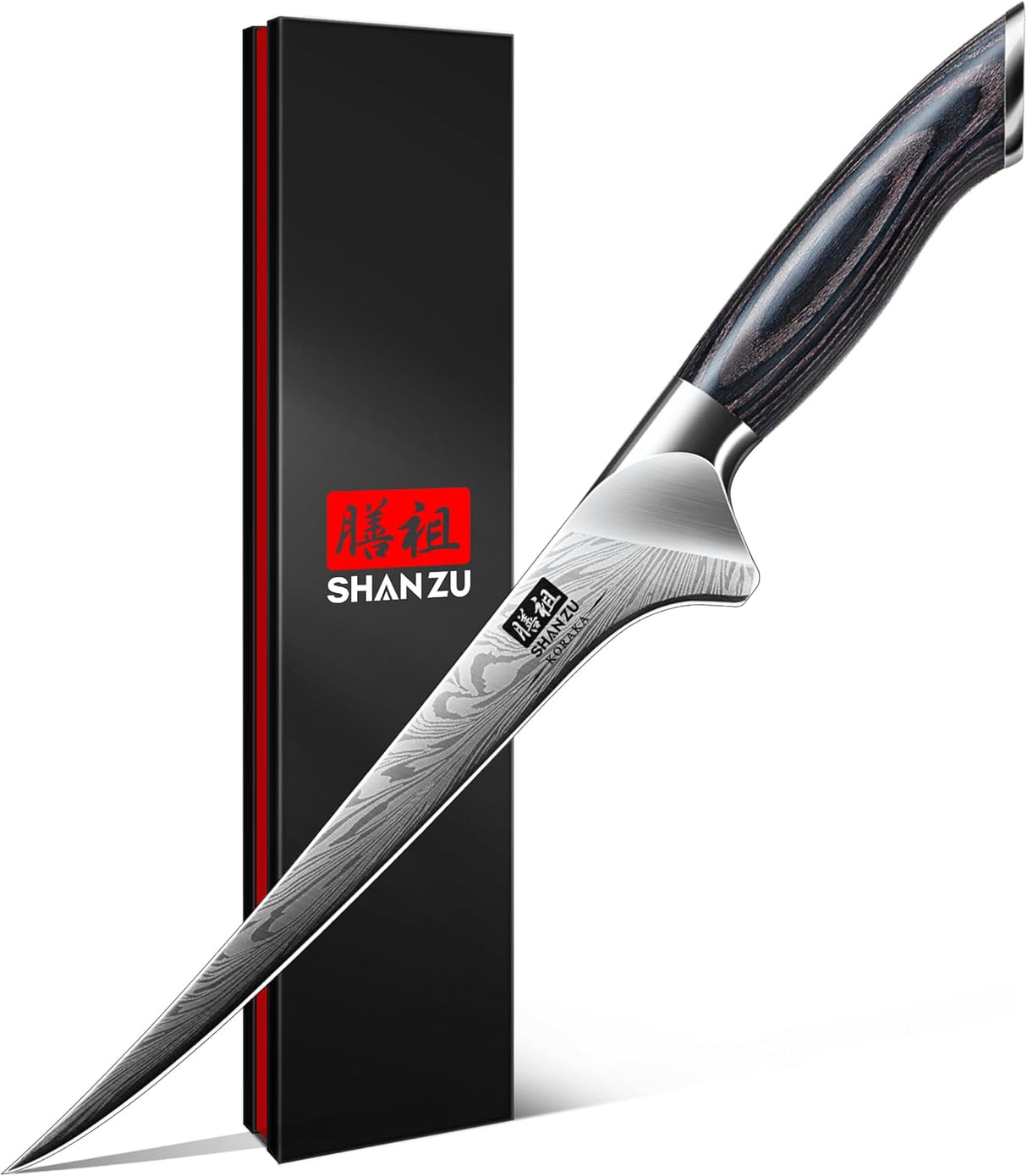 SHAN ZU Fillet Knife 7 Inch