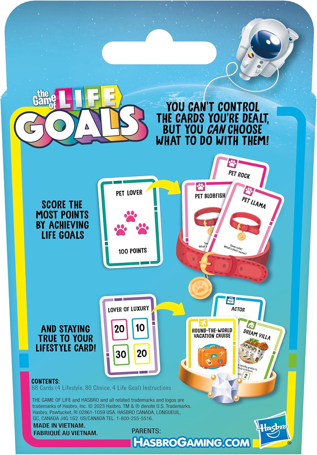 HASBRO GAMING - the Game of LIFE GOALS