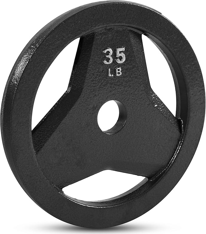 JFIT Olympic 2" Cast Iron Grip Plate 35LB