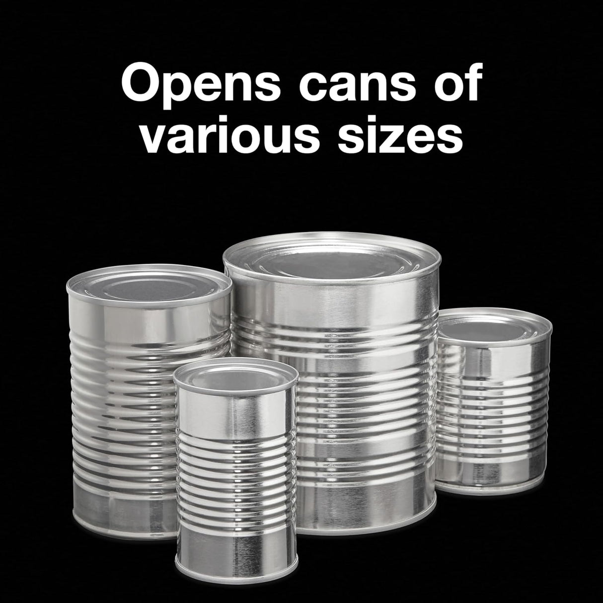 Proctor Silex Power Electric Automatic Can Opener for Kitchen with Knife Sharpener