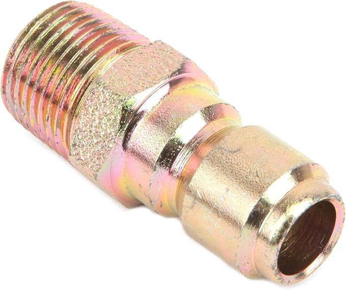 Forney 75136 Pressure Washer Accessories, Quick Coupler Plug, 3/8-Inch Male NPT, 4,200 PSI