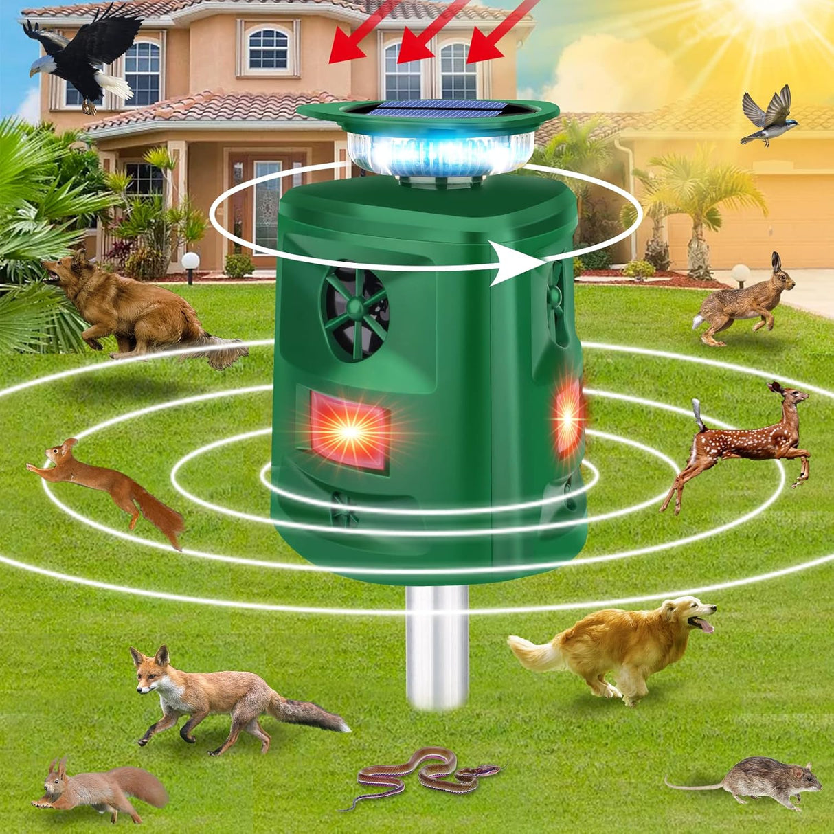 Solar Animal Repeller