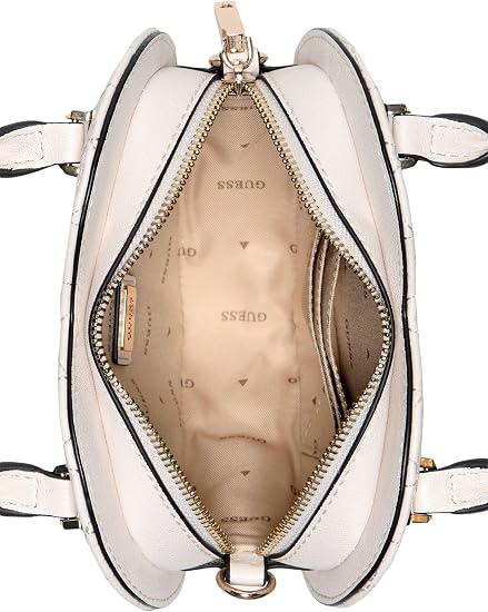 GUESS Women's Off-White Atabey Heart Bag