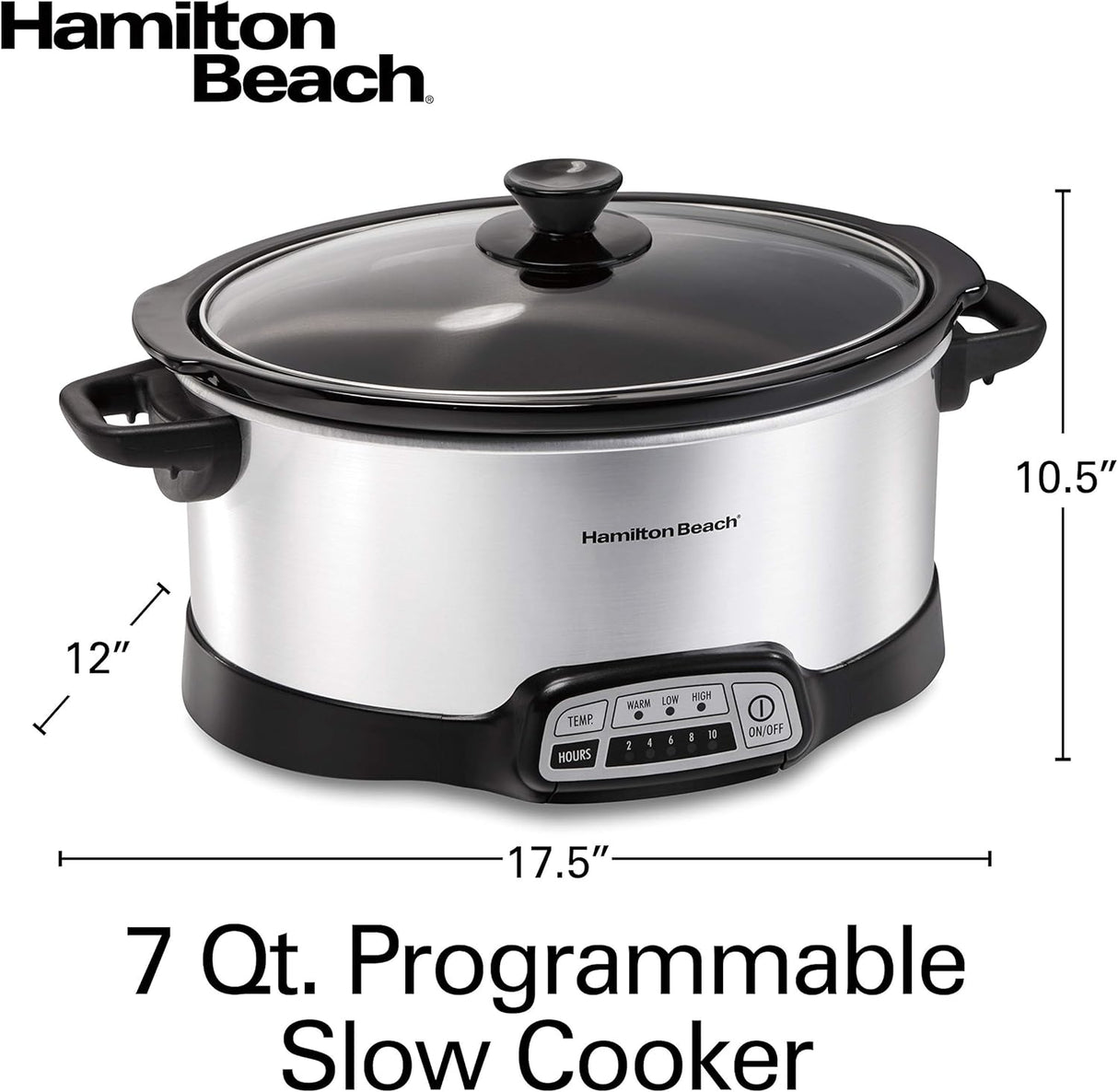 Hamilton Beach 7 Quart Programmable Slow Cooker