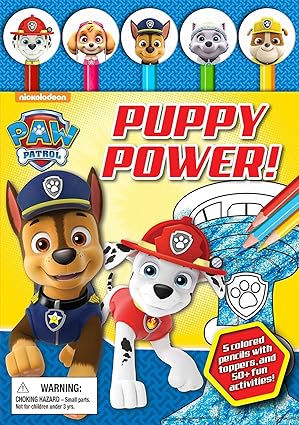 Nickelodeon PAW Patrol: Puppy Power! (Pencil Toppers)