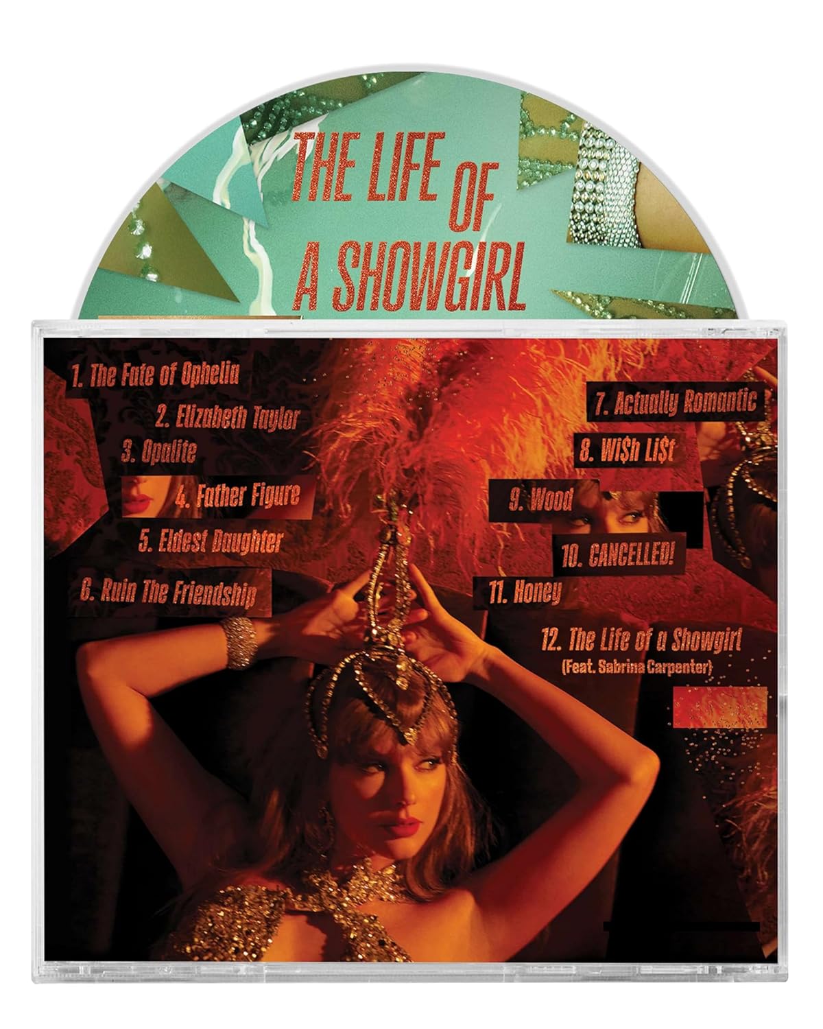 Taylor Swift - The Life of a Showgirl Audio CD