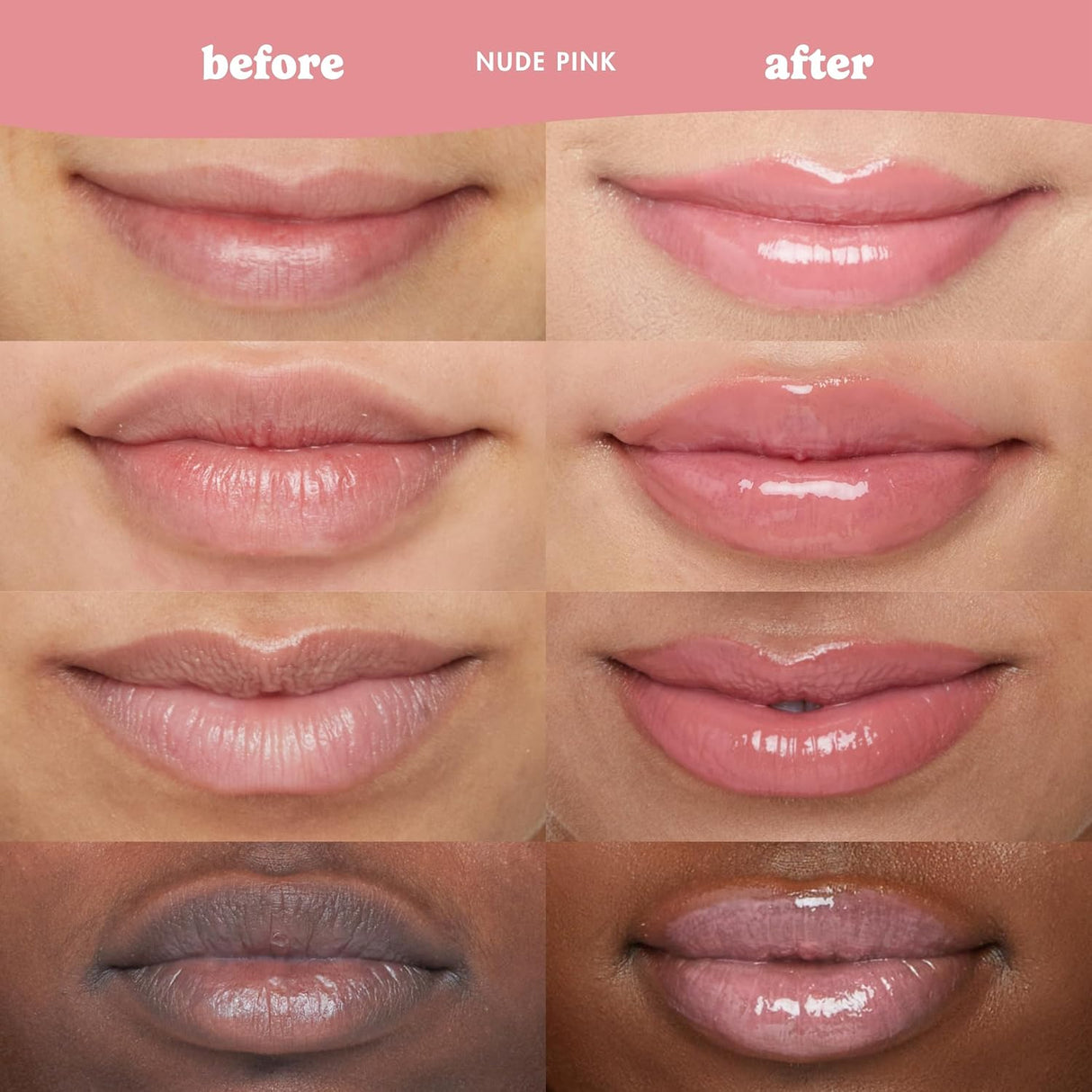ESW BEAUTY Strawberry Banana Smoothie Lip Treatment - Soft Nude Pink