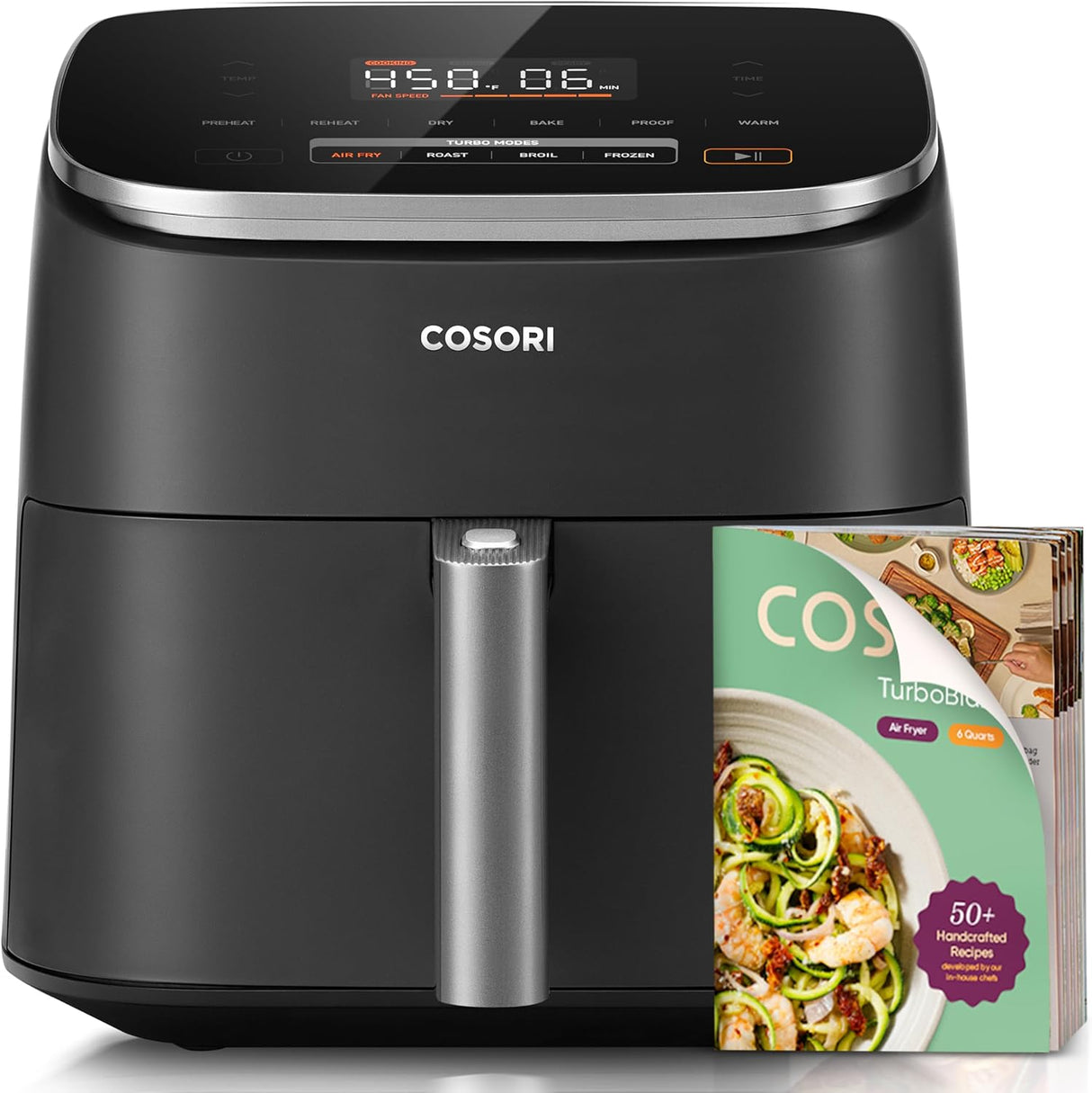 COSORI Air Fryer 9-in-1, Compact & Large 6-Qt