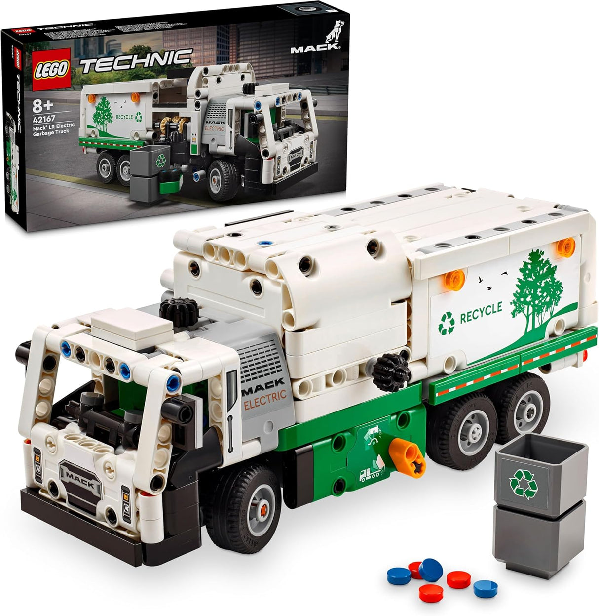 LEGO 42167 Technic Mack LR Electric Garbage Truck