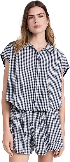 Splendid Women's Gabrielle Gingham Top