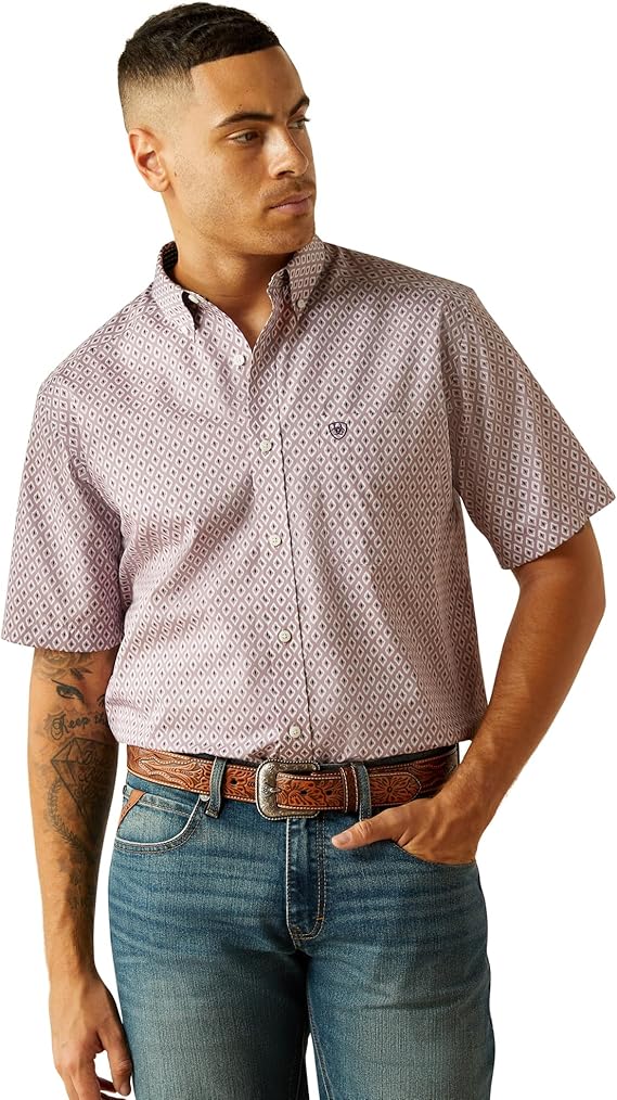 ARIAT Men's Wrinkle Free Rafael Classic Fit Shirt Large