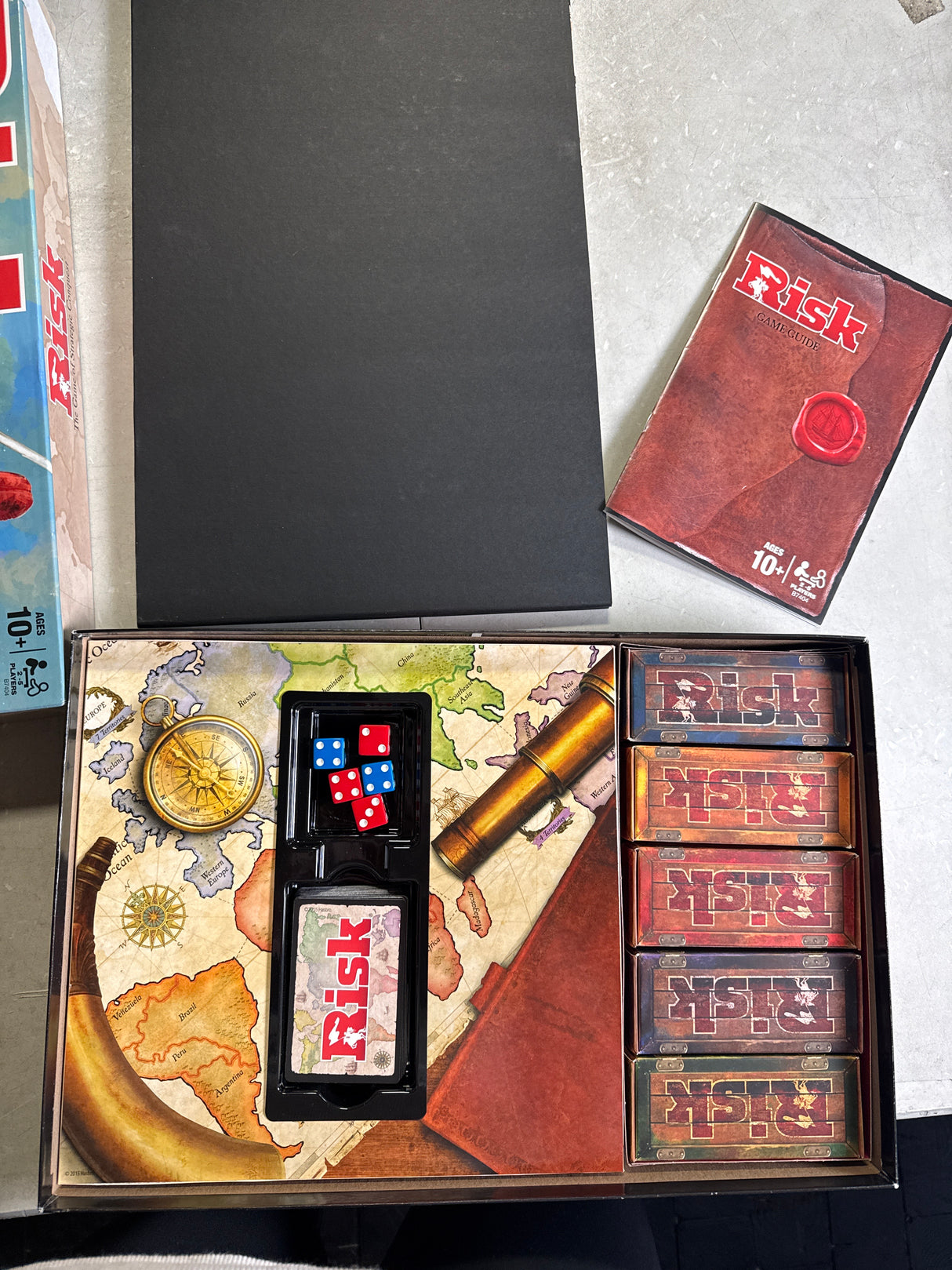 Risk Board Game, Strategy Games for 2-5 Players, Strategy Board Games for Teens, Adults, and Family, War Games, Ages 10 and Up