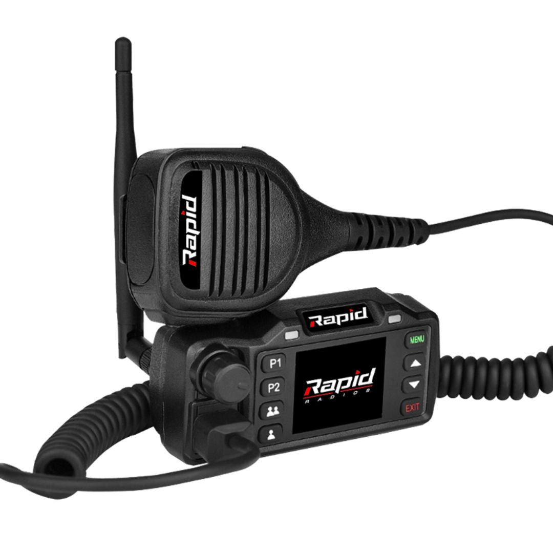 Rapid Radios Nationwide PTT Walkie-Talkie- Base Car Unit