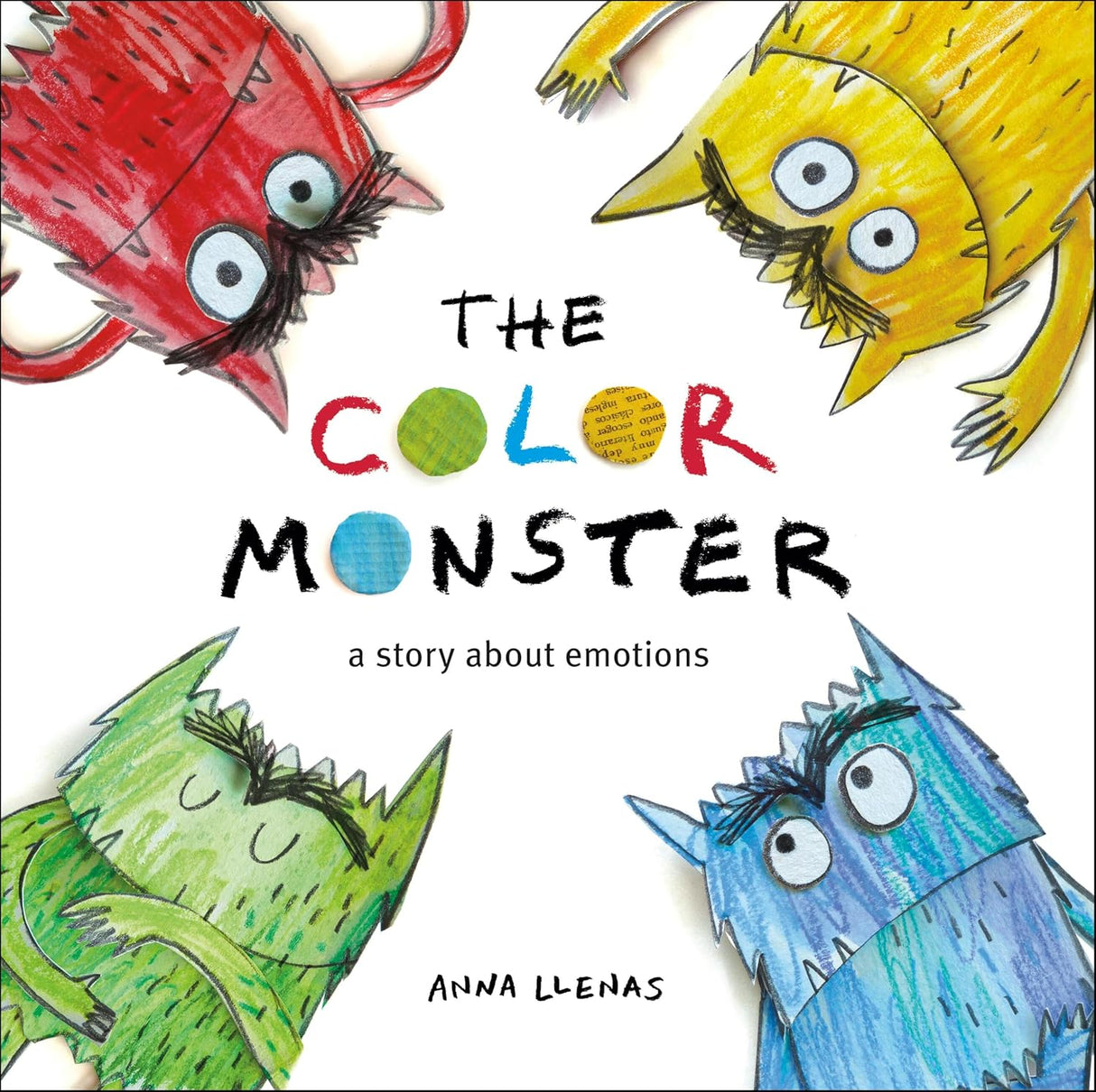 The Color Monster: A Story About Emotions Hardcover – Picture Book