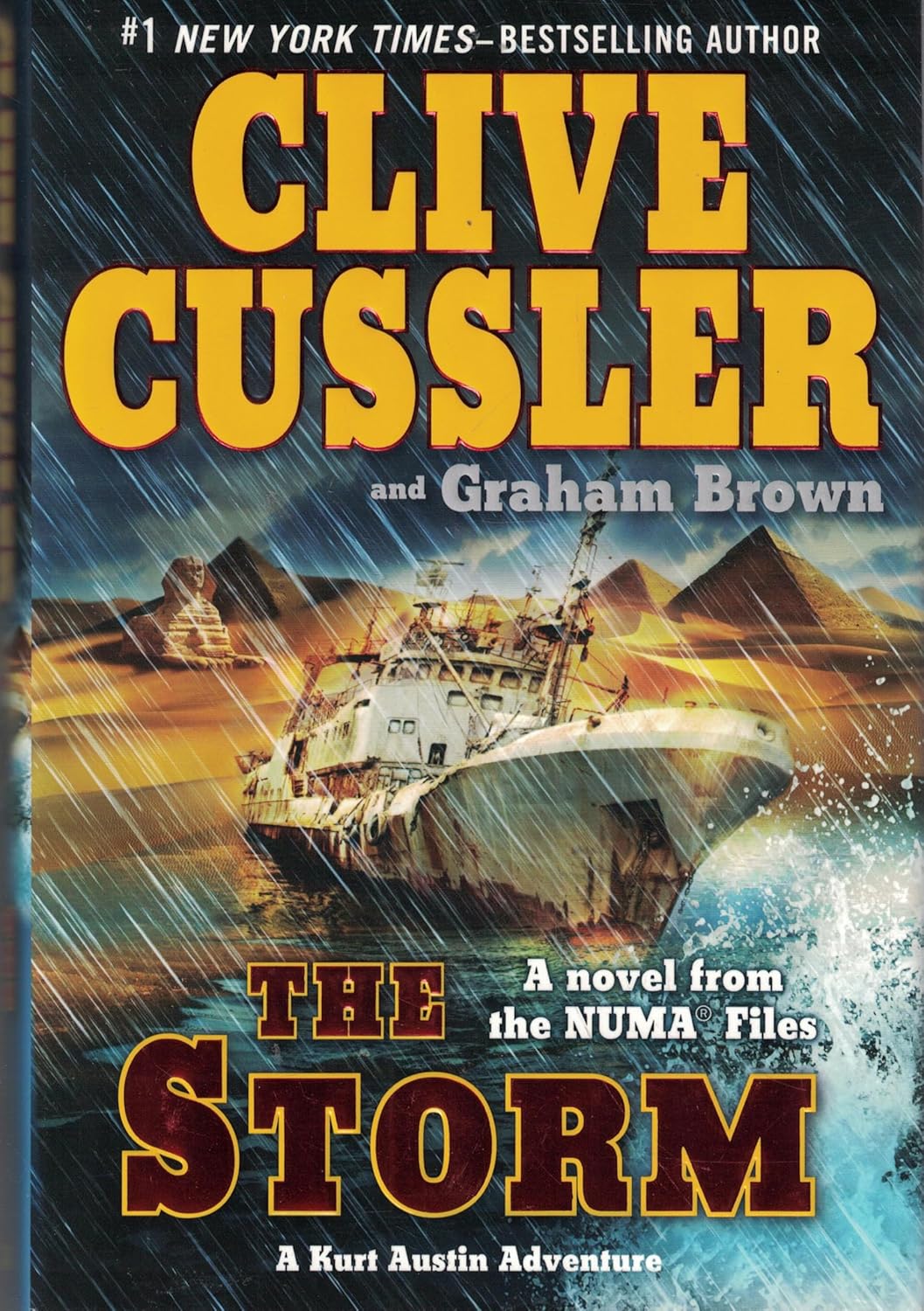 The Storm (The NUMA Files) Hardcover by Clive Cussler (Author), Graham Brown (Author)
