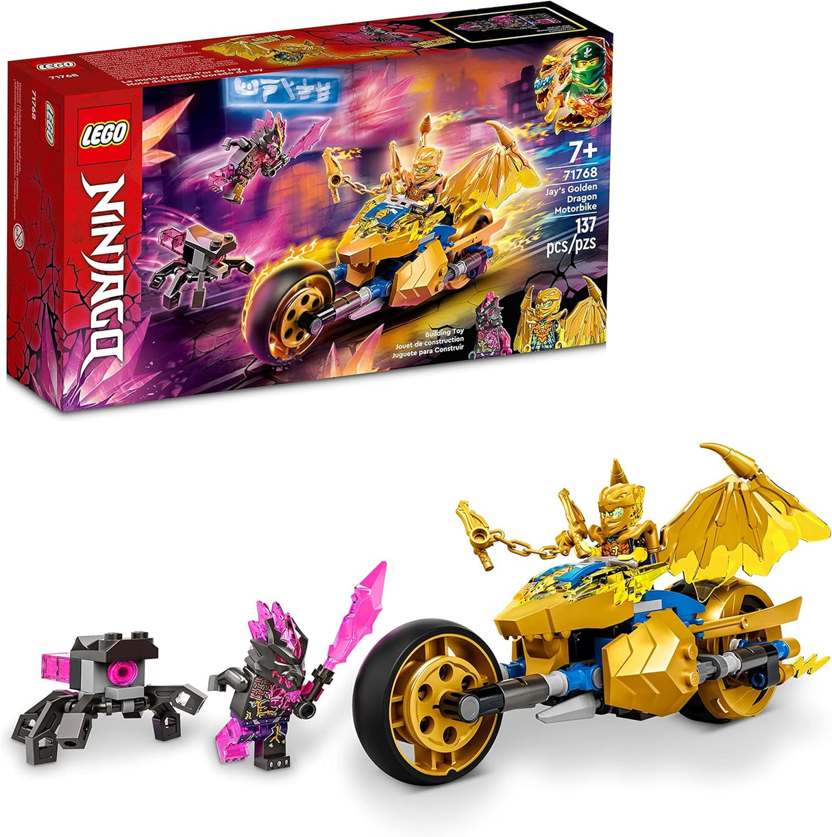 LEGO NINJAGO Jay's Golden Dragon Set 71768
