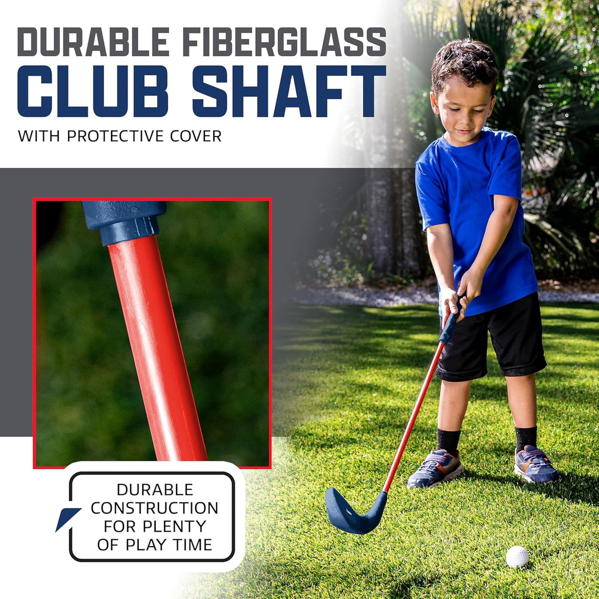 Franklin Sports Kids Toy Golf Club Set