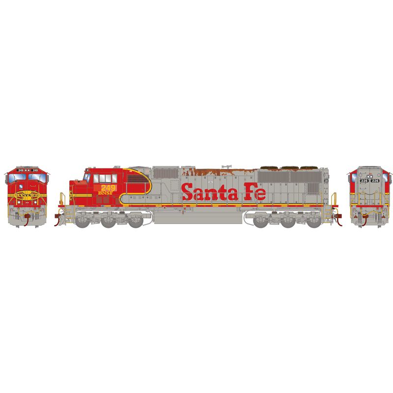 Athearn HO SD75M Locomotive, BNSF #249