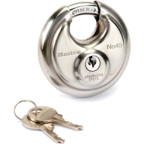 Master Lock® No. 40KADPF-340 Shrouded Padlocks Keyed Alike - Pkg Qty 6