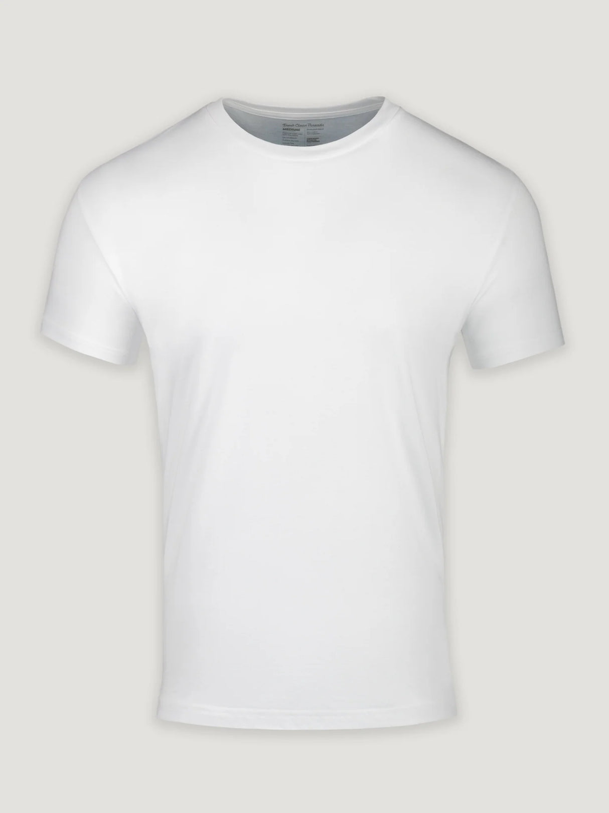 Fresh Clean Threads Crew Neck - XL Short White