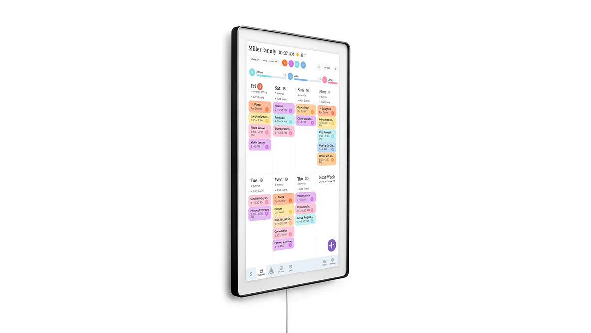 Skylight 27" Calendar Max